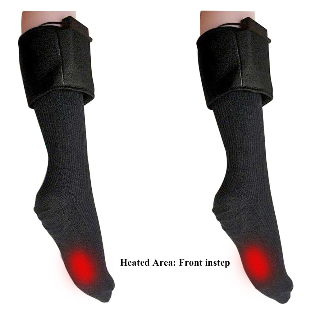 Electric Heated Socks For Outdoor Cold Weather