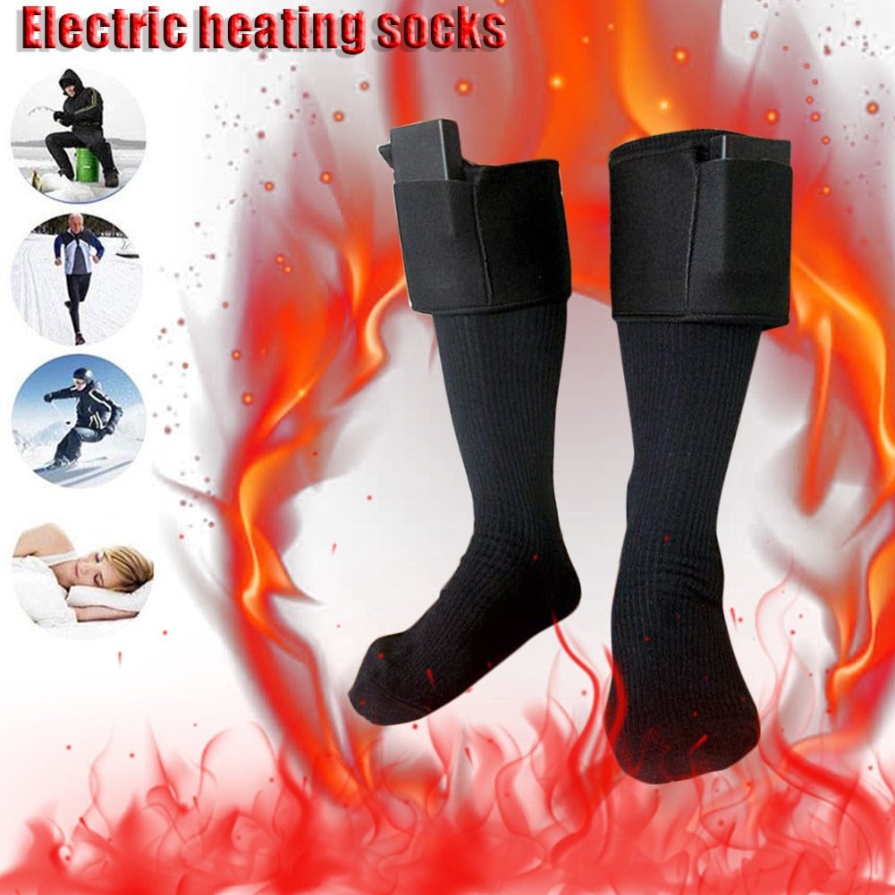 Electric Heated Socks For Outdoor Cold Weather