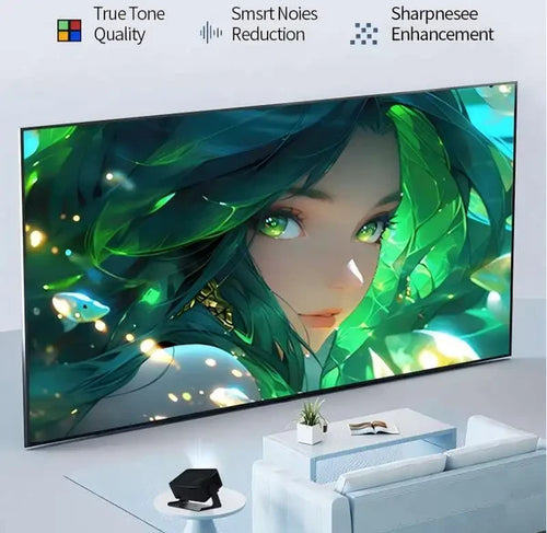 Mini Smart Projector Android 13 | WiFi 6 | Bluetooth 5.0 | 720P Native